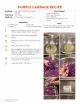 Naf Naf Purple Cabbage Recipe Card